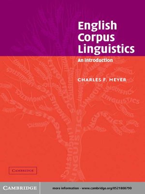 cover image of English Corpus Linguistics